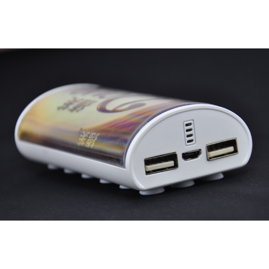 Power bank Tuba z przyssawkami 4000 mAh 4000mAh