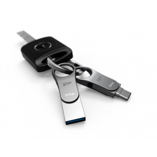 Pendrive z wejściem USB  typu C Silicon Power Mobile C80 32GB
