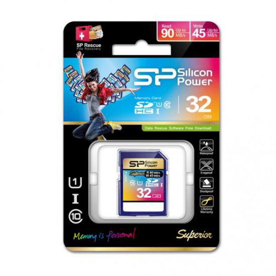 Karta Pamięci Superior UHS-1 Silicon Power 16GB